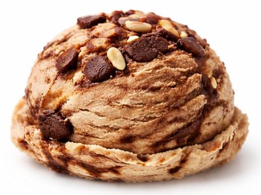 Coffee Almond Fudge Ice Cream